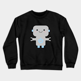 Robot Funny Crewneck Sweatshirt